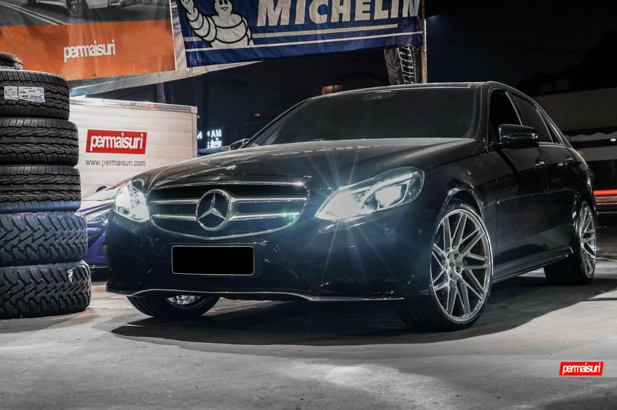 Mercedes-Benz E400 AMG Line on Vossen Wheels (VPS-314T) '2016